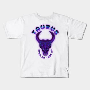 Taurus 5b Navy Kids T-Shirt